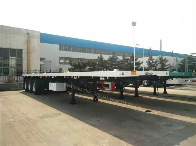 40ft bpw axles02를 가진 높은 침대 트레일러