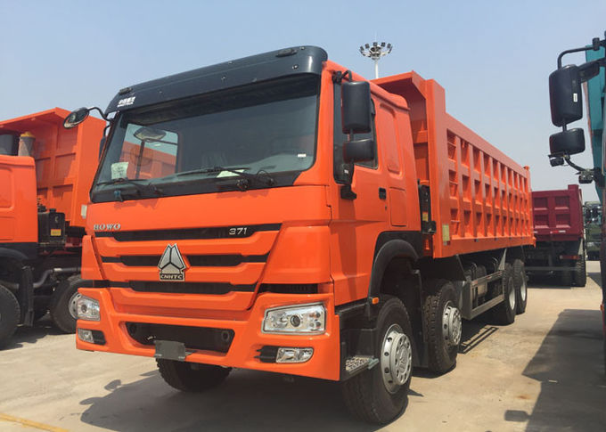 덤프트럭 SINOTRUK HOWO 371HP 12 바퀴 LHD 31 톤 20-30CBM  ZZ3317N3867W