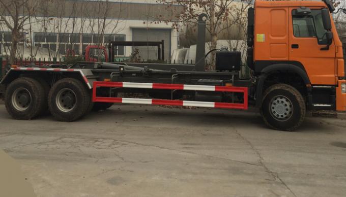SINOTRUK HOWO 20-25 CBM 차량 제거할 수 있는 쓰레기 처리 트럭