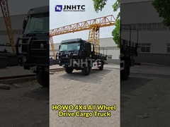 HOWO 중량 화물 트럭 4×4 전륜 구동 저렴한 가격 판매