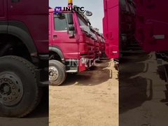 시노트룩 호보 템퍼 덤프 트럭 8X4 336hp DUMPER 자동 화물 트럭