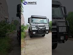 Sinotruk Howo 6x4 371마력 크레인 덤프 트럭 10톤 싱가포르 트럭 장착 텔레스코픽 붐 크레인