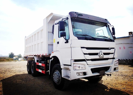 Sinotruk Howo 6x4 유로 II 덤프 트럭 371 마력 적재 25 톤