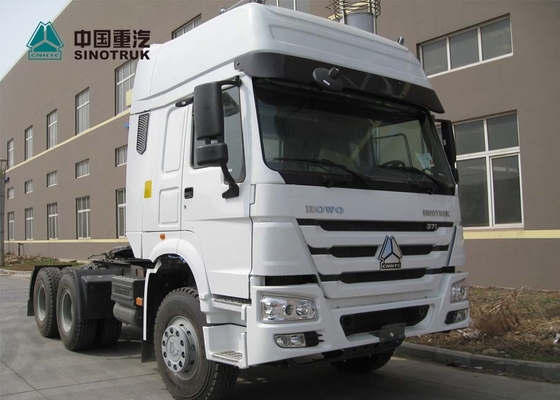 6x4 10 타이어 토우 50T Euro2 Sinotruk Howo 트랙터 트럭 Lhd 371hp Zz4257s3241v