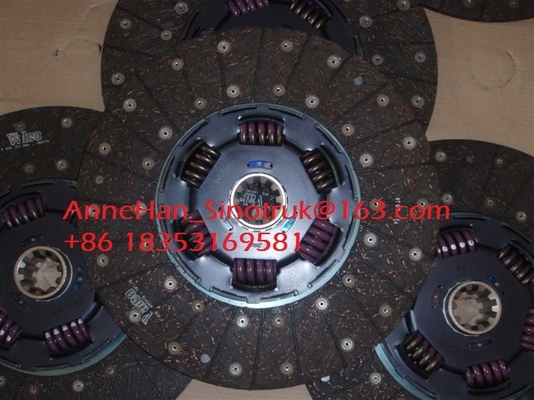 Iso Ccc Sinotruk 예비 품목 Howo 덤프 트럭 Cluch 튼튼한 판 AZ9114160010