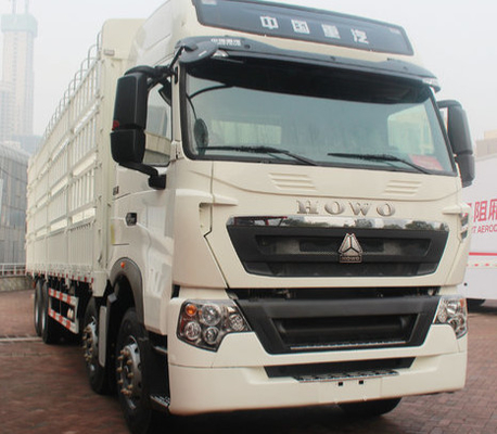 가혹한 환경을 위한 ZZ1317M4661V SINOTRUK HOWO 화물 납품 트럭 8X4 371hp