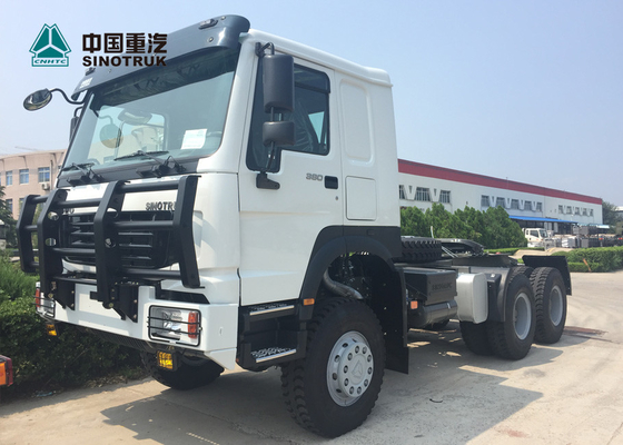 SINOTRUK HOWO 원동기 트럭 유로 2 371HP 6x6 가득 차있는 바퀴 드라이브 트랙터 트럭