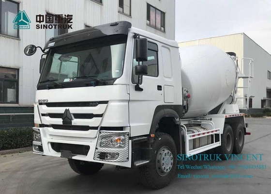 ZZ1257N3841W 4유로 380HP 6X4 3830 밀리미터 콘크리트 믹서 트럭
