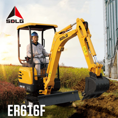 SDLG ER616F 무거운 구조 기계 1 톤 작은 굴삭기