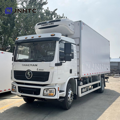 Shacman L3000 4x2 냉장고 트럭 과일 야채 수송 Thermo King
