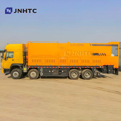 8x4 충돌 아스팔트 자갈 자갈 동시에 일어나는 봉합 트럭 HOWO A7