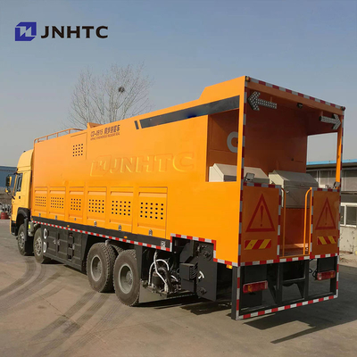 8x4 충돌 아스팔트 자갈 자갈 동시에 일어나는 봉합 트럭 HOWO A7
