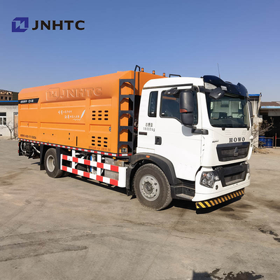 8x4 충돌 아스팔트 자갈 자갈 동시에 일어나는 봉합 트럭 HOWO A7