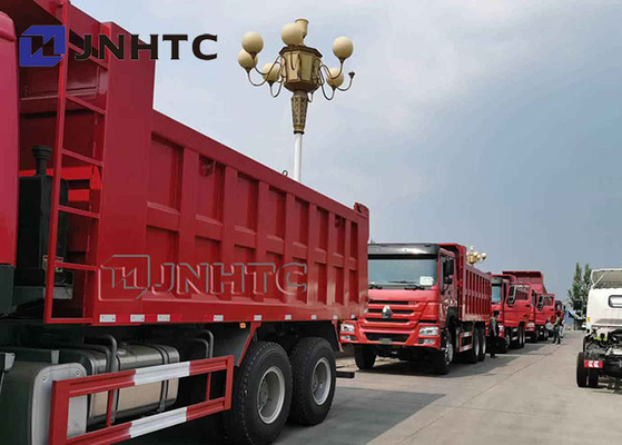 25 톤 6x4 10 Wheeler 무거운 덤프트럭 시노트루크 호워