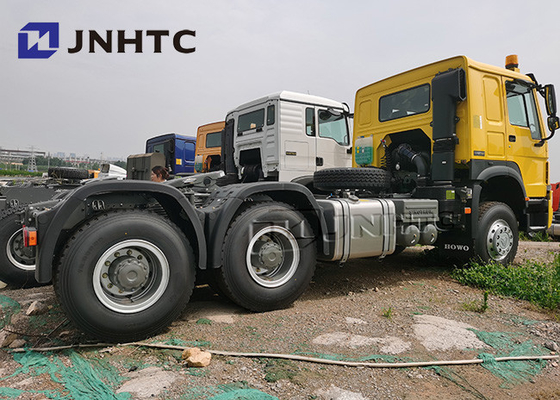 371HP 시노트루크 HOWO 6X4 덤프차는 25 톤을 노랗게 합니다