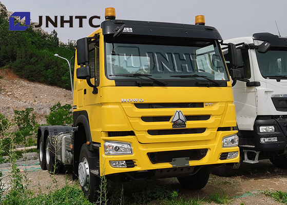 371HP 시노트루크 HOWO 6X4 덤프차는 25 톤을 노랗게 합니다