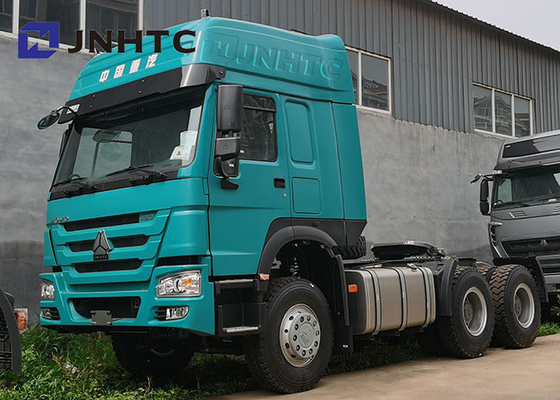 시노트루크 HOWO 녹색 덤프차 6X4 420HP 디젤 연료 종류