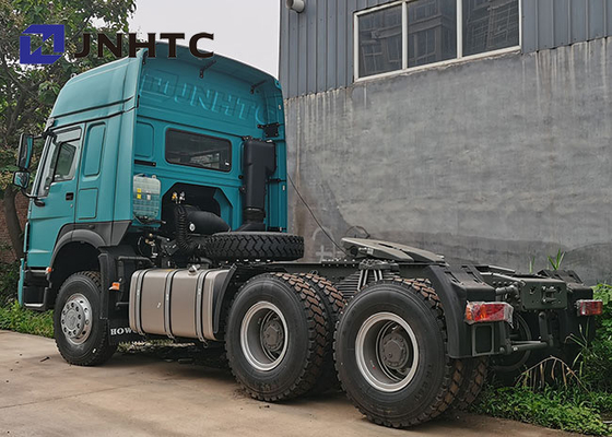 시노트루크 HOWO 녹색 덤프차 6X4 420HP 디젤 연료 종류