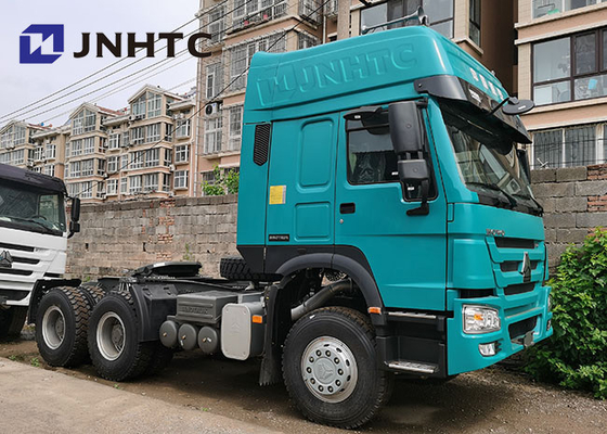 시노트루크 HOWO 녹색 덤프차 6X4 420HP 디젤 연료 종류