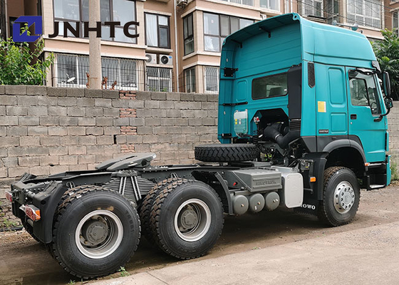 시노트루크 HOWO 녹색 덤프차 6X4 420HP 디젤 연료 종류