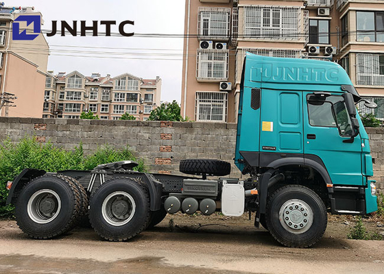 시노트루크 HOWO 녹색 덤프차 6X4 420HP 디젤 연료 종류