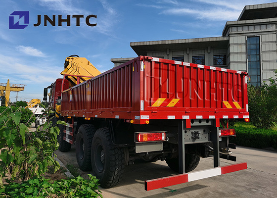 30t 13t 크레인과 시노트럭 호워 8x8 전륜 구동 화물 트럭