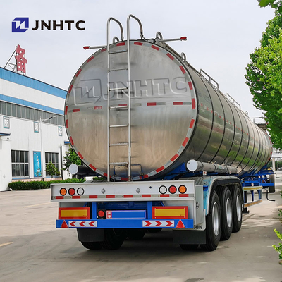 3개의 차축 원유 가솔린 물 석유 탱크 세미 트레일러 45000L 50000Liters