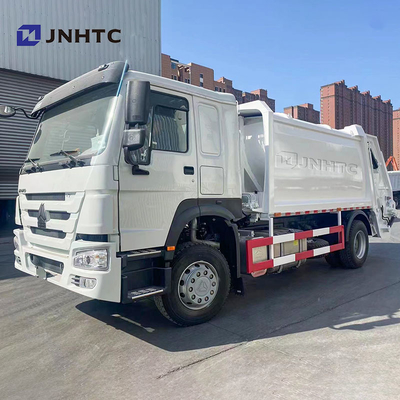 Sinotruck 371HP 쓰레기 쓰레기 압축 분쇄기 트럭 HOWO 4X2 쓰레기 수거차