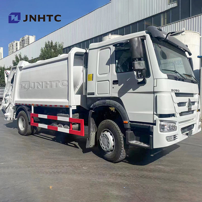 Sinotruck 371HP 쓰레기 쓰레기 압축 분쇄기 트럭 HOWO 4X2 쓰레기 수거차