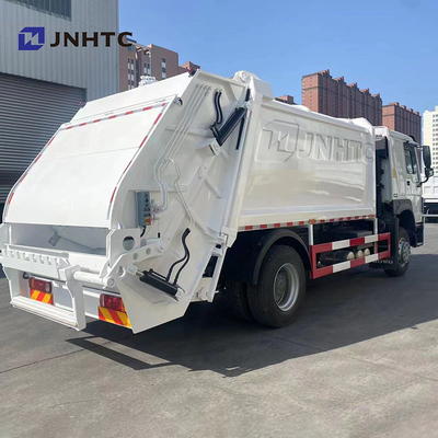 Sinotruck 371HP 쓰레기 쓰레기 압축 분쇄기 트럭 HOWO 4X2 쓰레기 수거차
