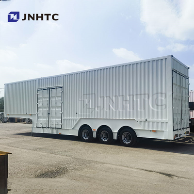 화물 반 트럭 트레일러 3 축 12m 12.5m 40ton 50ton