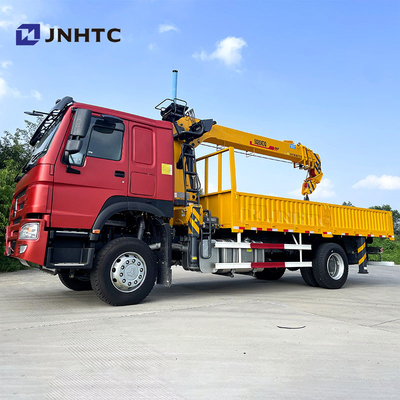 시노트룩 HOWO 4x2 300hp 크레인 트럭 수동 변속기