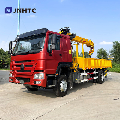 시노트룩 HOWO 4x2 300hp 크레인 트럭 수동 변속기