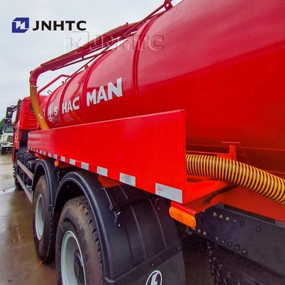 샤크맨 F3000 흡입 탱커 트럭 6x4 340HP 하수물 배설물