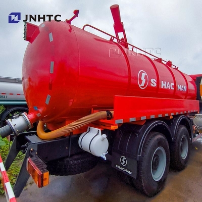 샤크맨 F3000 흡입 탱커 트럭 6x4 340HP 하수물 배설물