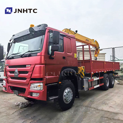 시노트룩 HOWO 6x4 직지구 크레인 트럭 10 바퀴 340hp 10톤