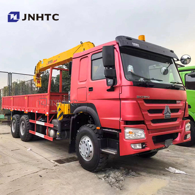 시노트룩 HOWO 6x4 직지구 크레인 트럭 10 바퀴 340hp 10톤