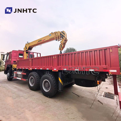 시노트룩 HOWO 6x4 직지구 크레인 트럭 10 바퀴 340hp 10톤