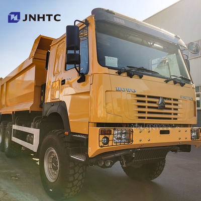 디젤 연료 유형 시노트럭 호우 4륜 구동 트럭 6x6 380hp 덤프 트럭