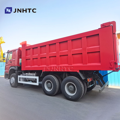 중부 승강기 중량 덤프 트럭 6X4 340HP 팅퍼 트럭 10 바퀴 왼손 구동