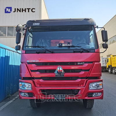 중부 승강기 중량 덤프 트럭 6X4 340HP 팅퍼 트럭 10 바퀴 왼손 구동