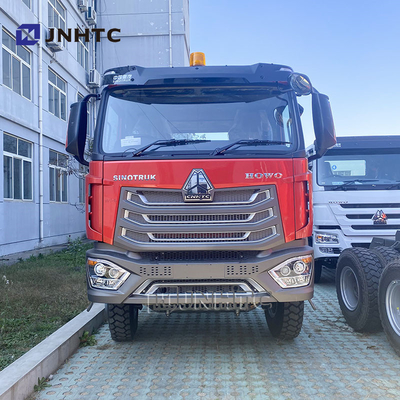 호우 NX 중량 덤프 트럭 차시 6x4 380hp 10 휠 틱퍼 트럭 차시