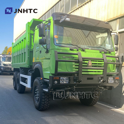 HOWO 6x6 풀 휠 드라이브 중량 덤프 트럭 22cbm 용량