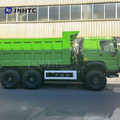 HOWO 6x6 풀 휠 드라이브 중량 덤프 트럭 22cbm 용량