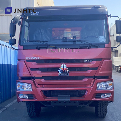 호우 티퍼 트럭 6X4 340HP 중량 덤프 트럭 10 바퀴 왼손 구동