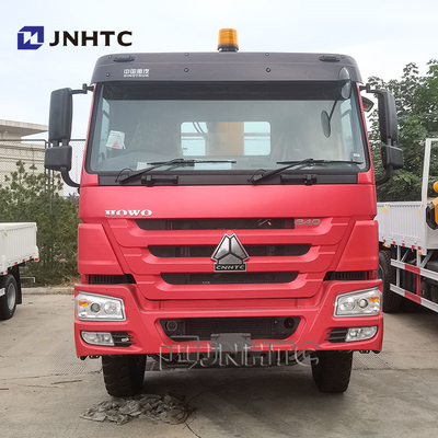 호우 6x4 직렬 팔 크레인 트럭 10 바퀴 340hp 크레인 트럭과 화물