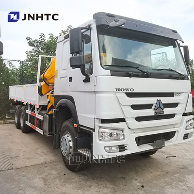 모든 회전 하우 접기 팔 크레인 6x4 400hp 10-20T 크레인과 화물
