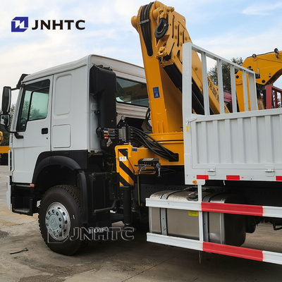 모든 회전 하우 접기 팔 크레인 6x4 400hp 10-20T 크레인과 화물