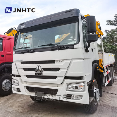 모든 회전 하우 접기 팔 크레인 6x4 400hp 10-20T 크레인과 화물