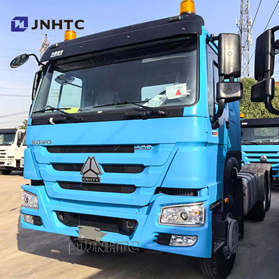 호보 트랙터 트럭 6x4 430HP 10 바퀴 25톤 시노트럭 트랙터